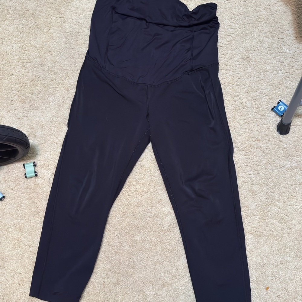 Black Maternity Pants 5 Bundle - image 8